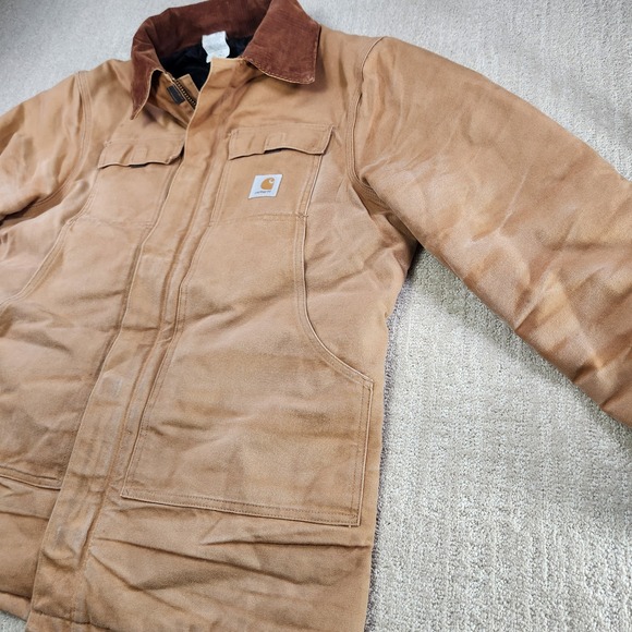 Vintage 90s Carhartt Jacket Men 44 Tall (XLT) Arctic Barn Coat CQ196 USA Made - Picture 4 of 12
